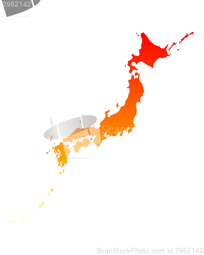 Image of Map of Japan