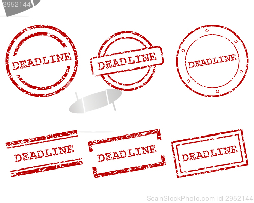 Image of Deadline stamps