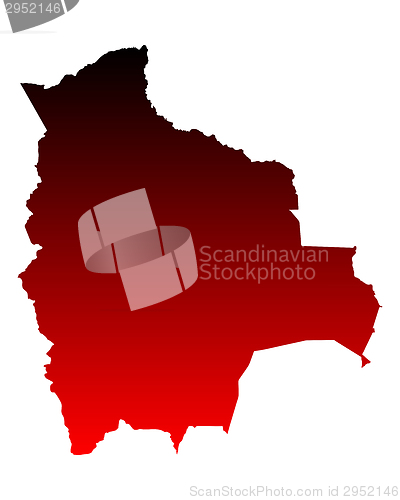 Image of Map of Bolivia