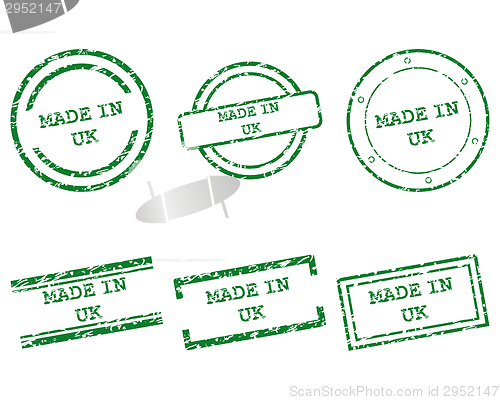 Image of Made in UK stamps