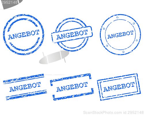 Image of Angebot stamps