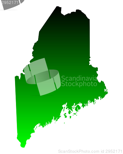 Image of Map of Maine