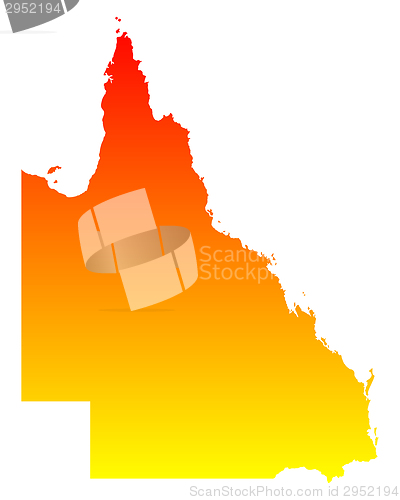 Image of Map of Queensland