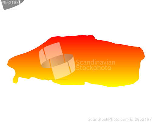 Image of Map of Baltrum