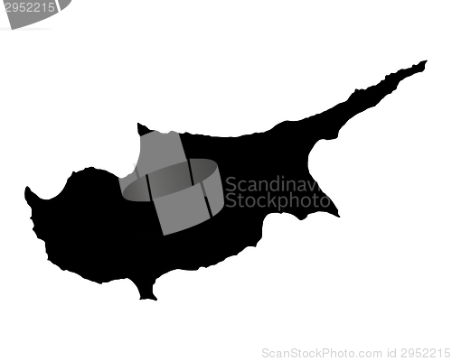 Image of Map of Cyprus