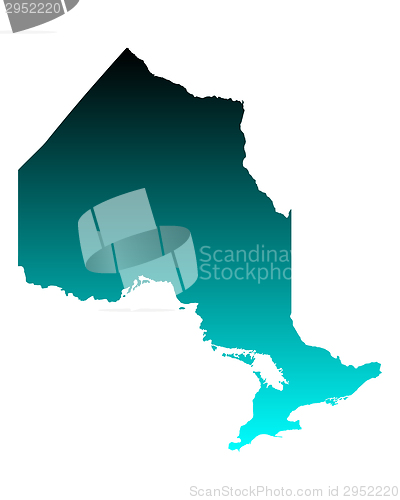 Image of Map of Ontario