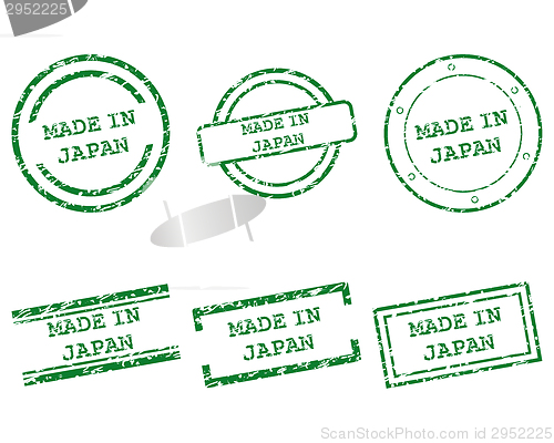 Image of Made in Japan stamps