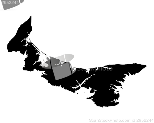 Image of Map of Prince Edward Island