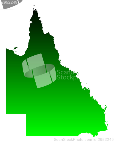 Image of Map of Queensland