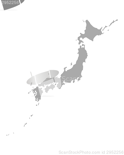 Image of Map of Japan