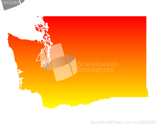 Image of Map of Washington