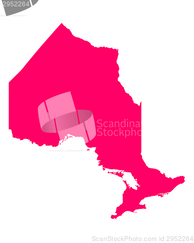 Image of Map of Ontario
