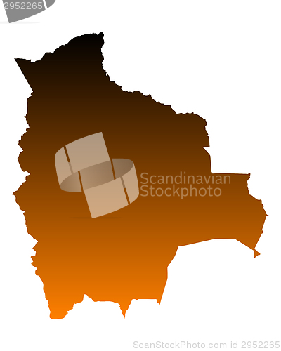 Image of Map of Bolivia