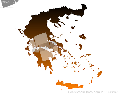 Image of Map of Greece