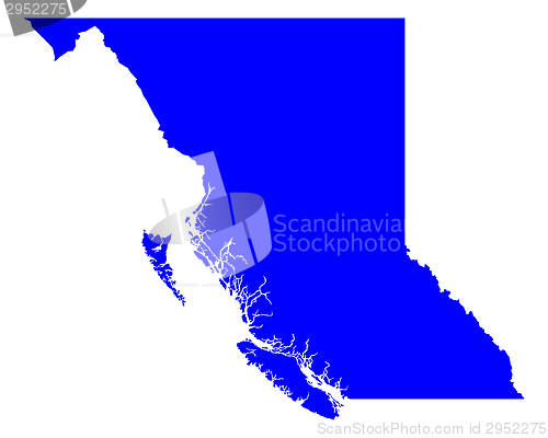 Image of Map of British Columbia