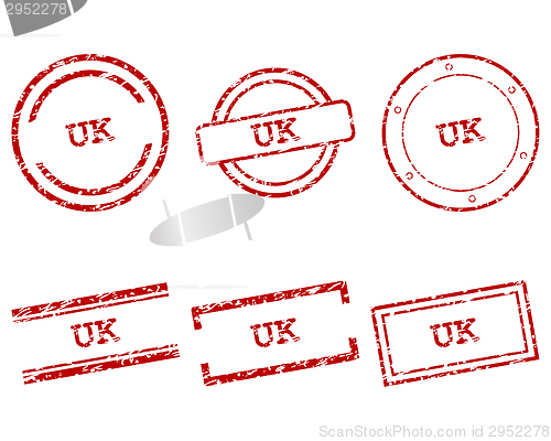 Image of UK stamps