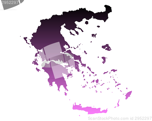 Image of Map of Greece