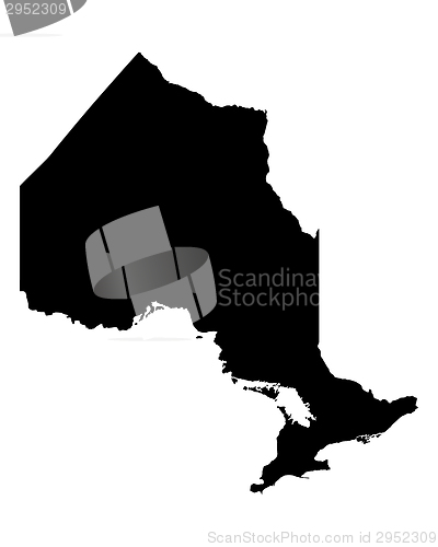 Image of Map of Ontario