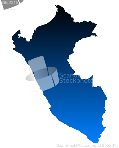 Image of Map of Peru