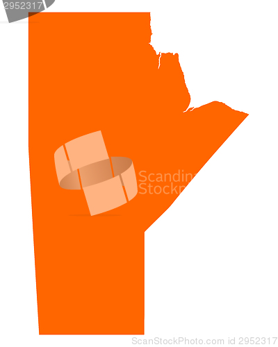 Image of Map of Manitoba