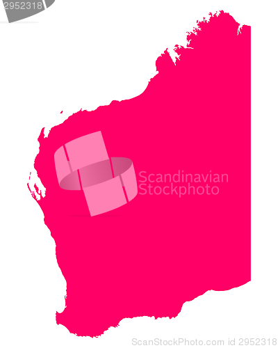 Image of Map of Western Australia