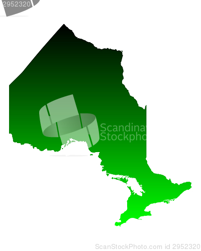 Image of Map of Ontario