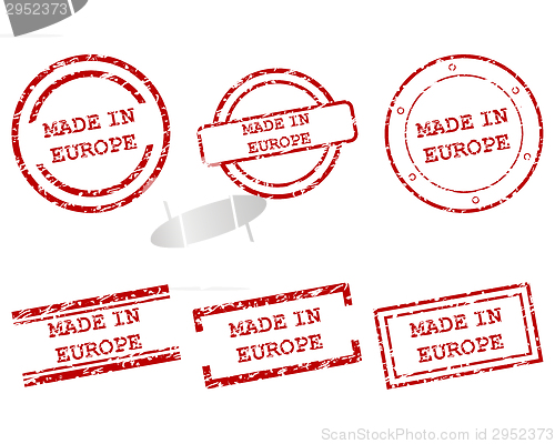 Image of Made in Europe stamps