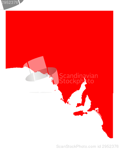 Image of Map of South Australia