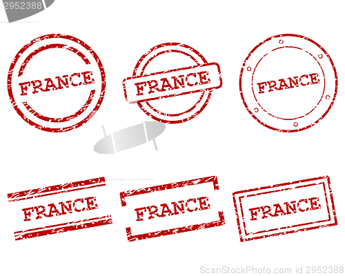 Image of France stamps