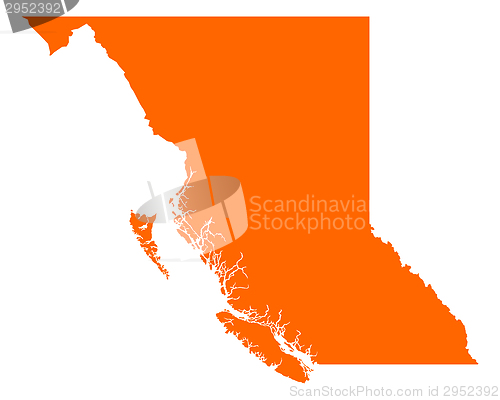 Image of Map of British Columbia