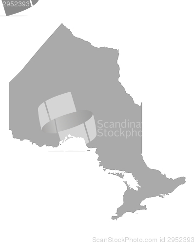 Image of Map of Ontario