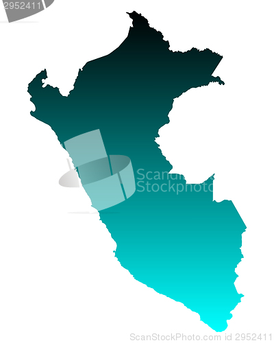 Image of Map of Peru