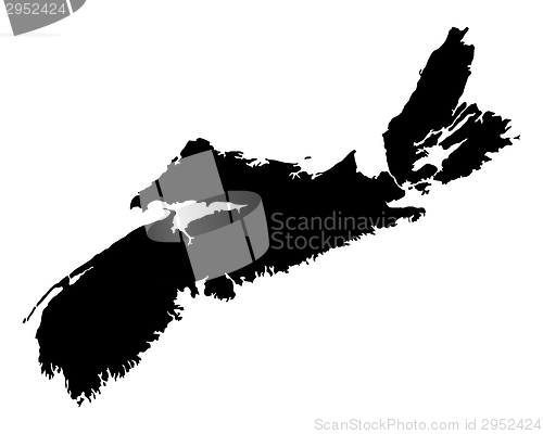 Image of Map of Nova Scotia