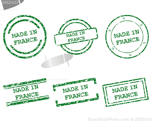 Image of Made in France stamps