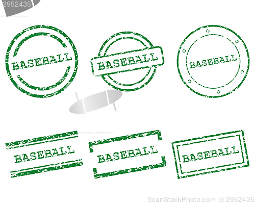 Image of Baseball stamps