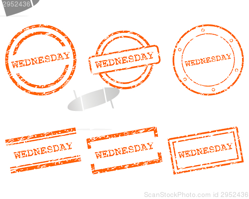 Image of Wednesday stamps