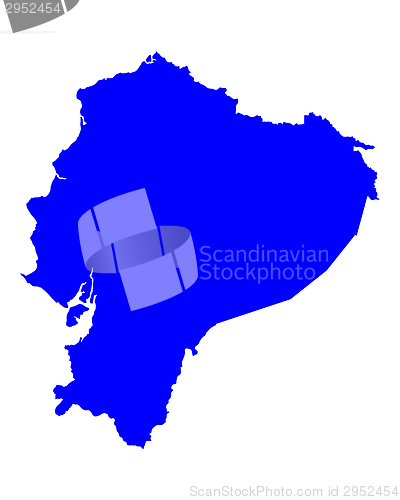 Image of Map of Ecuador