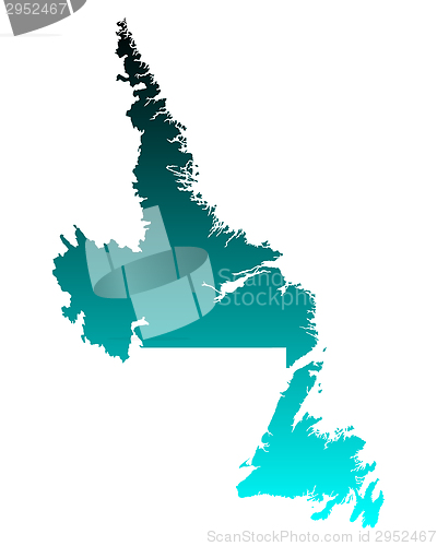 Image of Map of Newfoundland and Labrador