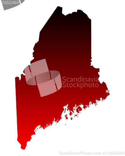 Image of Map of Maine