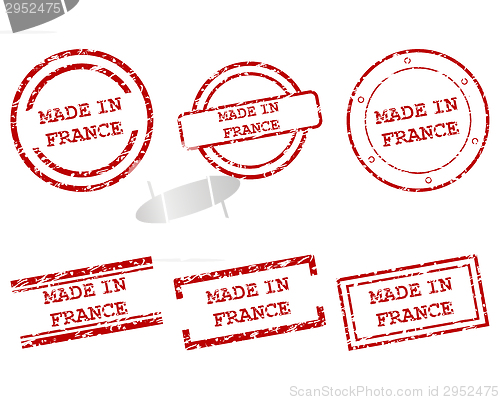 Image of Made in France stamps