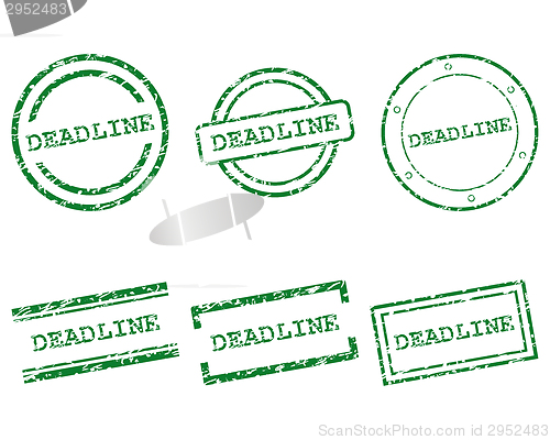 Image of Deadline stamps
