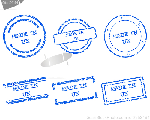 Image of Made in UK stamps