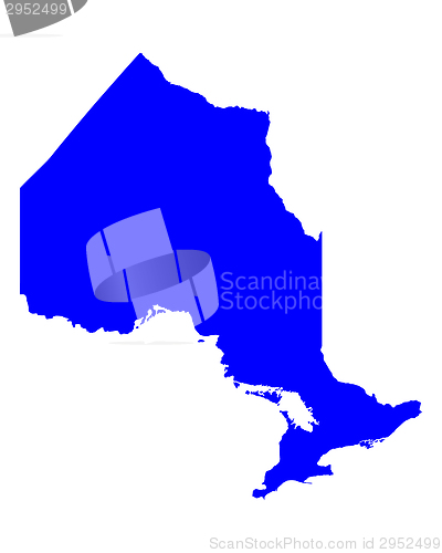 Image of Map of Ontario
