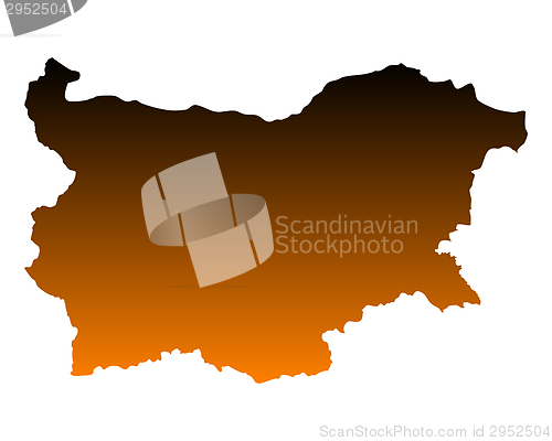 Image of Map of Bulgaria