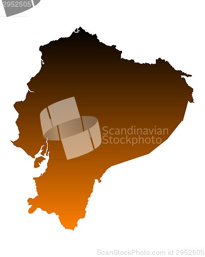 Image of Map of Ecuador