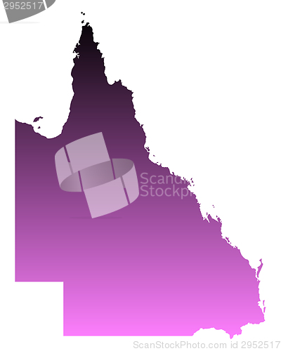 Image of Map of Queensland