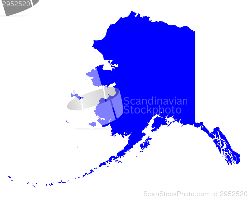 Image of Map of Alaska