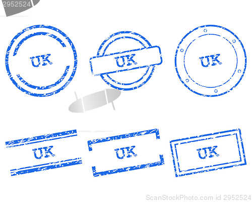 Image of UK stamps