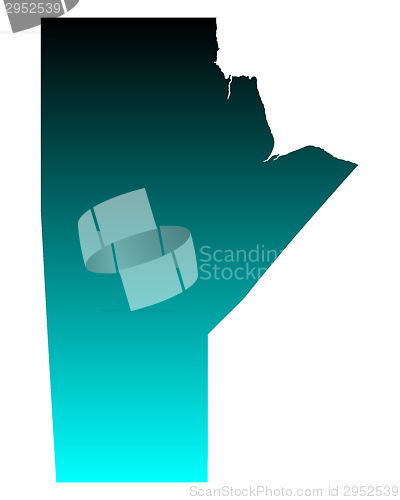 Image of Map of Manitoba
