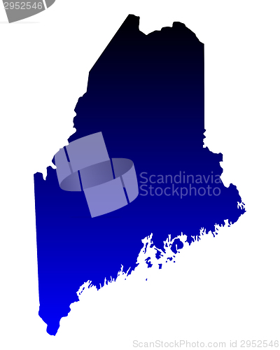 Image of Map of Maine